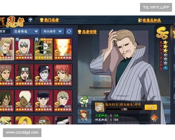 火影OL手游十大忍者角色深度解析及战斗策略全攻略